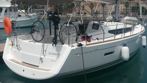 Ariane IV, le Sun Odyssey 379 en vidéo aux Sanguinaires