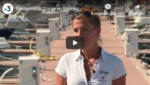 Edmée et Corsazur Marine sur France 3 Corse Edmée et Corsazur Marine sur France 3 Corse