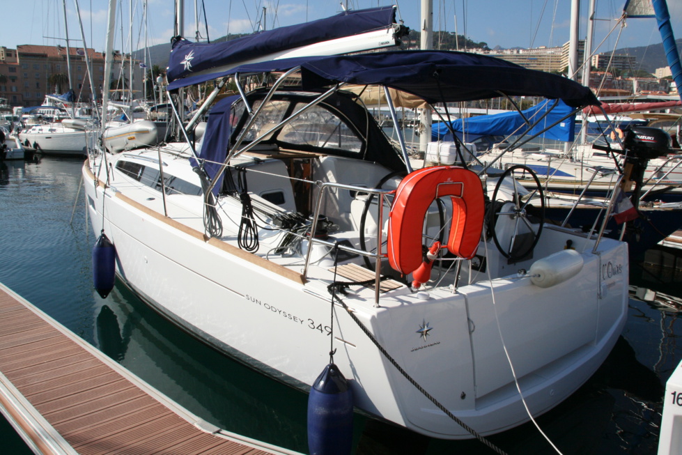 Sun Odyssey 349 à Ajaccio