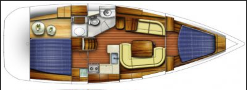 ILANGA, SUN ODYSSEY 39 i 2 Cabines + 1 SDB 