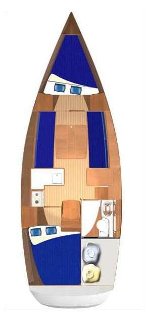 TALISMAN - DUFOUR 325 GRAND LARGE de 2005  2 CABINES + 1 SDB 