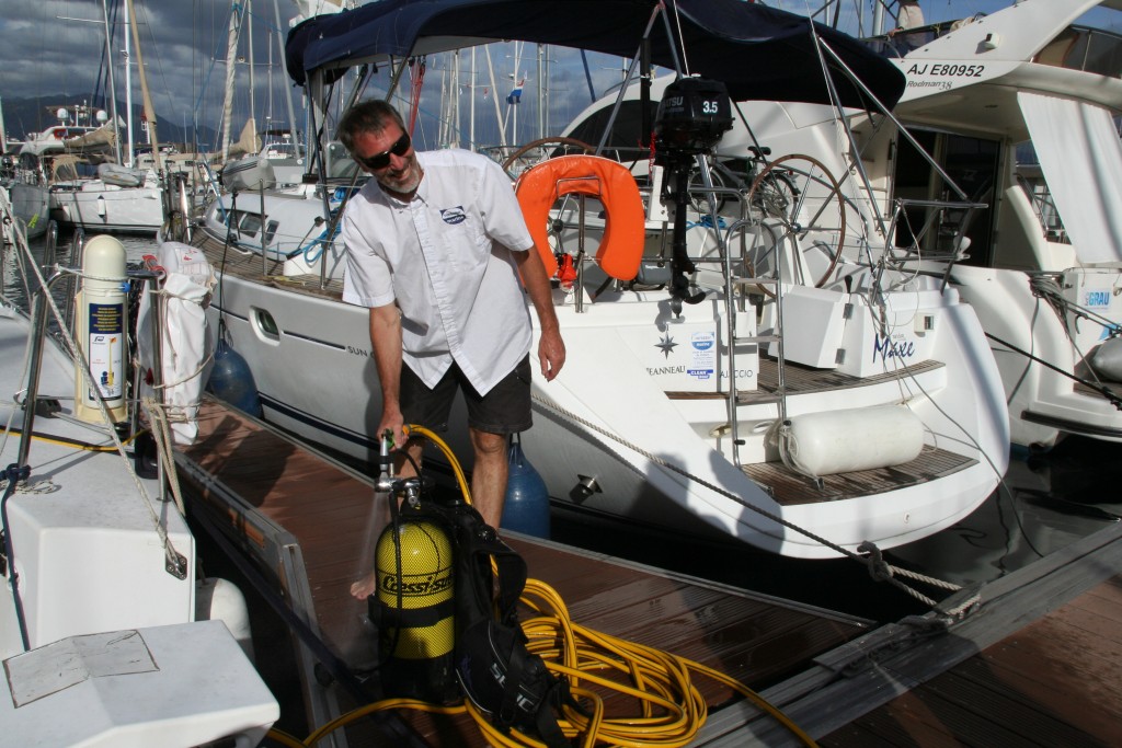 Bernard Responsable technique Corsazur Marine